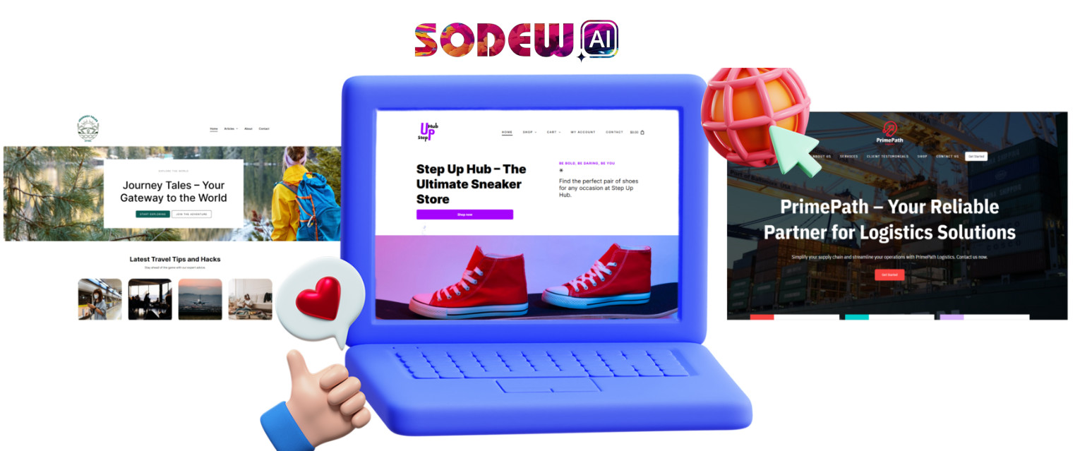 Website Builder And Hosting SODEW ai 4000 Websites Website builder and hosting sodew ai 4000 websites
